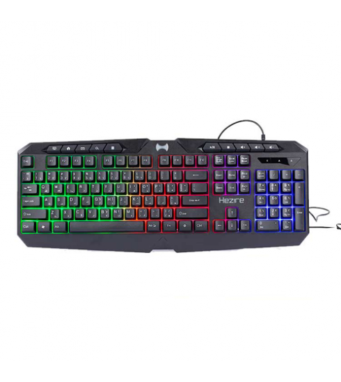 4 in 1 Wired Gaming Combo keyboard- Hezire
