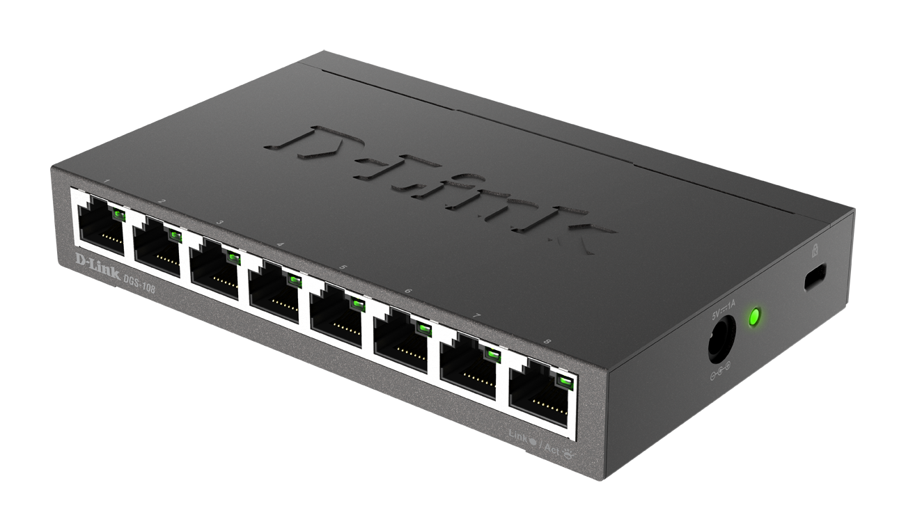 D-Link Switch 8-ports (DES- 1008C)