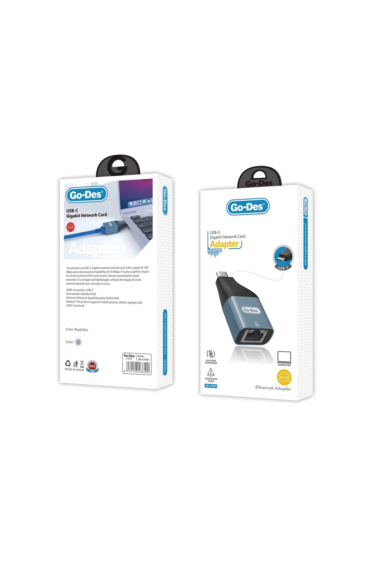 Go-Des USB-C to Ethernet Adapter (CT 061)