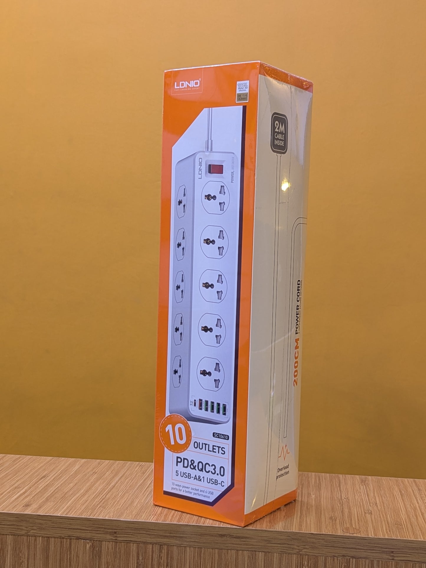 LDNIO; Surge Protection Extension Cable