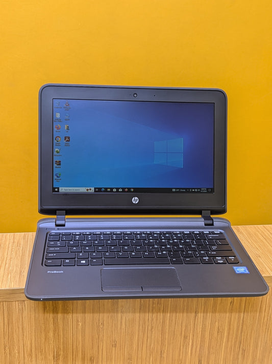 Hp probook 11E G1, Intel Celeron Ram 4gb Storage 500gb HDD, Screen size 13 inches,Colour black, HDMI port✅ Earthenet port✅