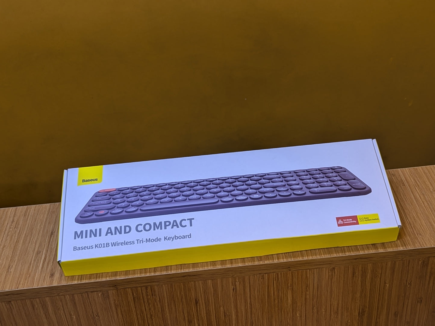 Tri- mode Wireless & Bluetooth Keyboard (mini and compact)