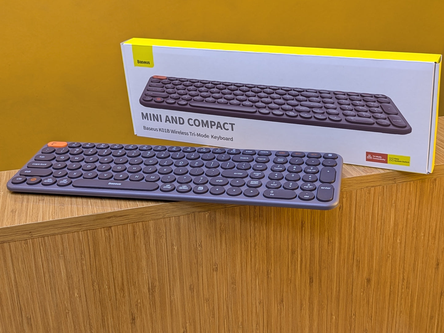 Tri- mode Wireless & Bluetooth Keyboard (mini and compact)