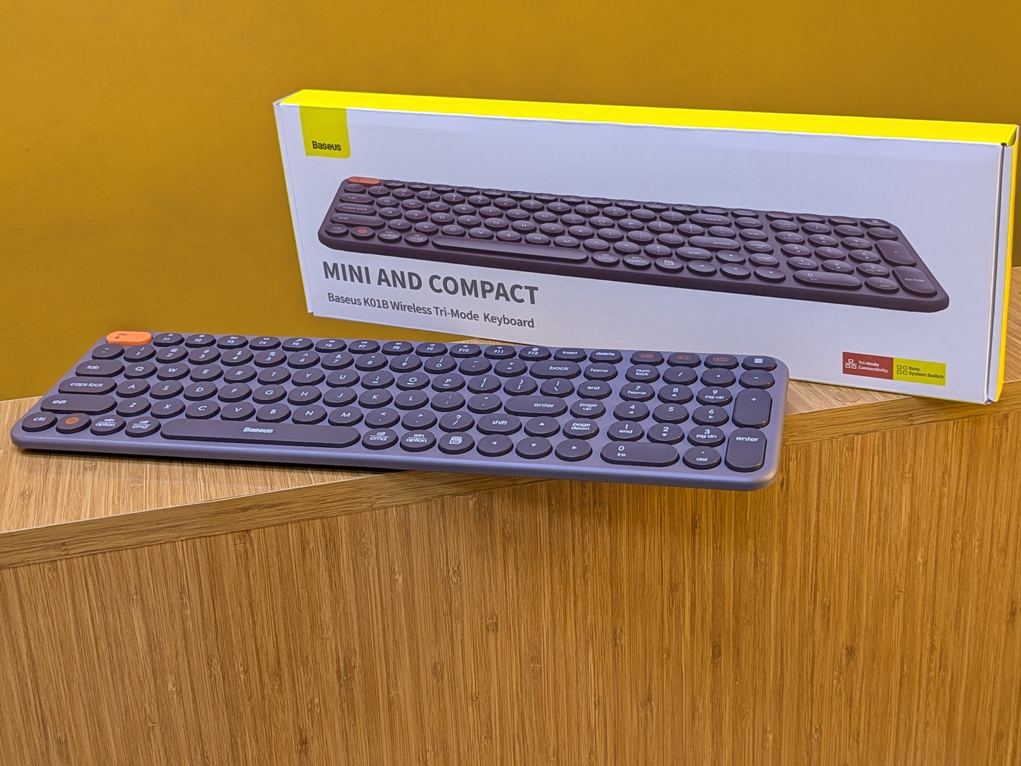Tri- mode Wireless & Bluetooth Keyboard (mini and compact)