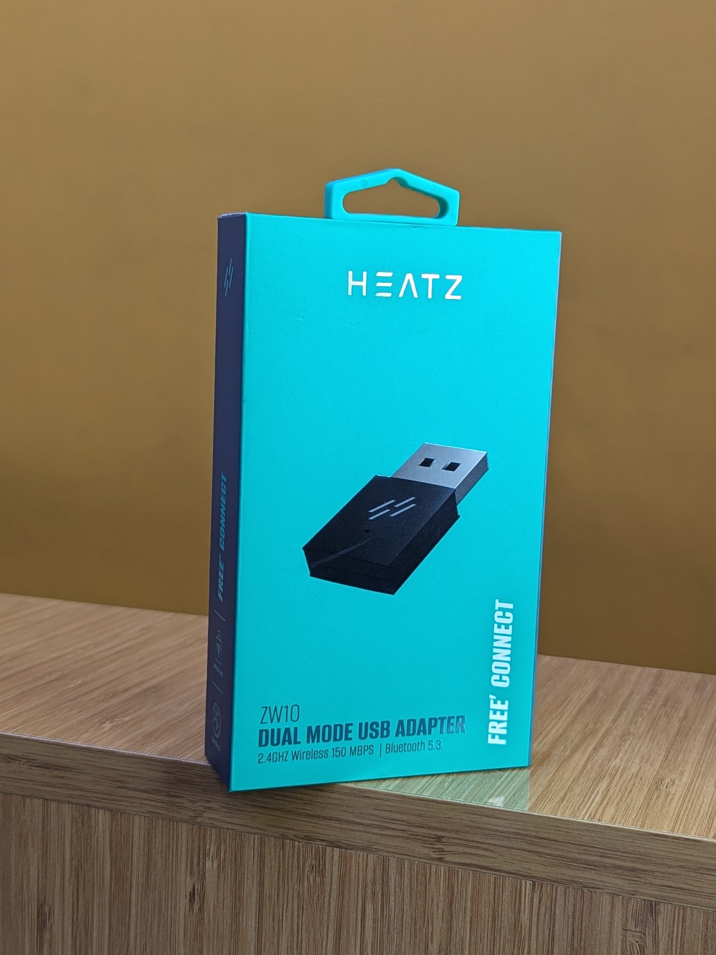 HEATZ Dual Mode USB Adapter Model ZW10, (Bluetooth & WiFi Adapter)