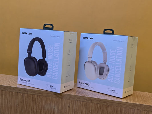 Green Lion bluetooth headphone Echo ANC, Clear Sound Zero Noise
