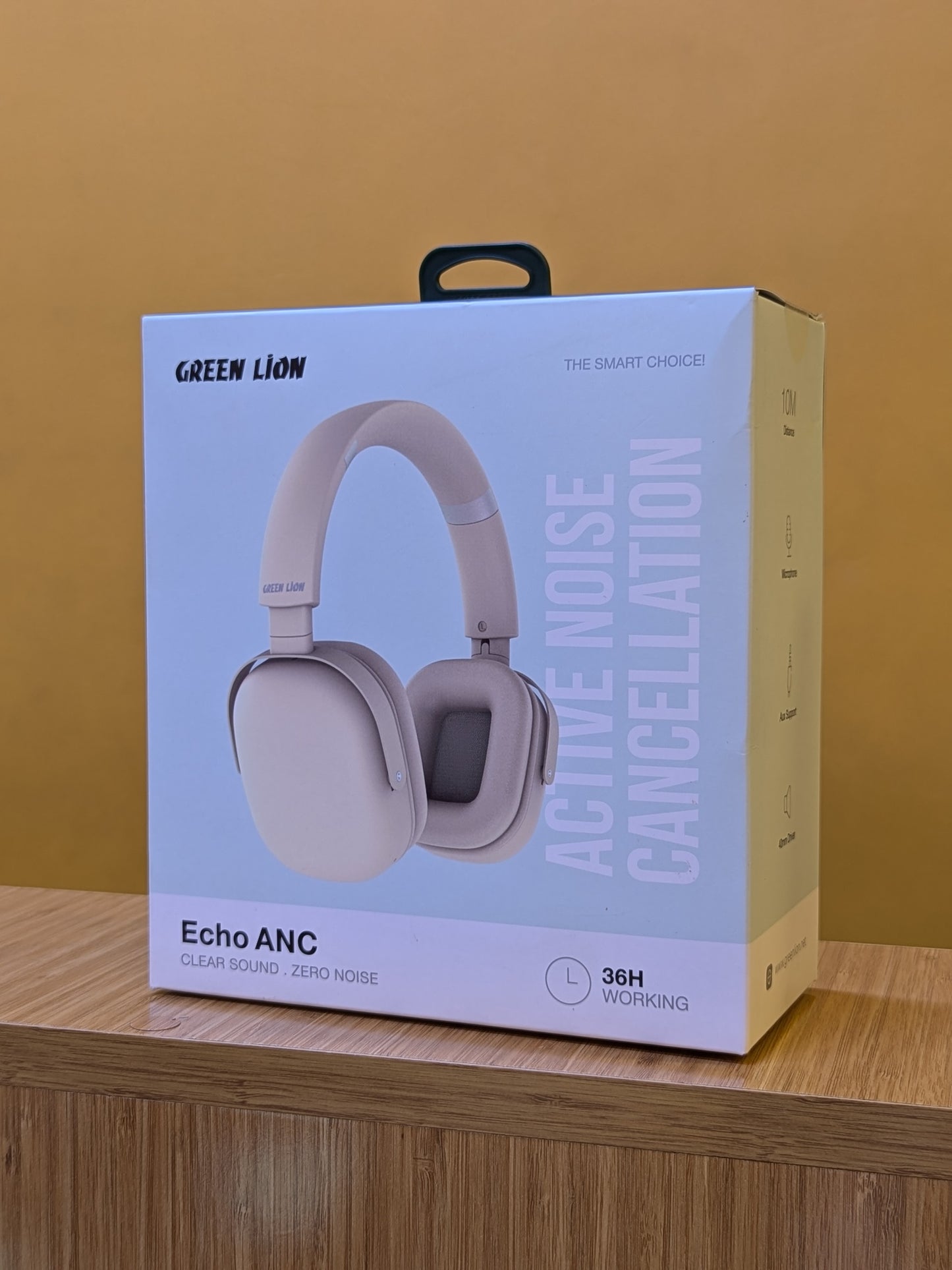Green Lion bluetooth headphone Echo ANC, Clear Sound Zero Noise