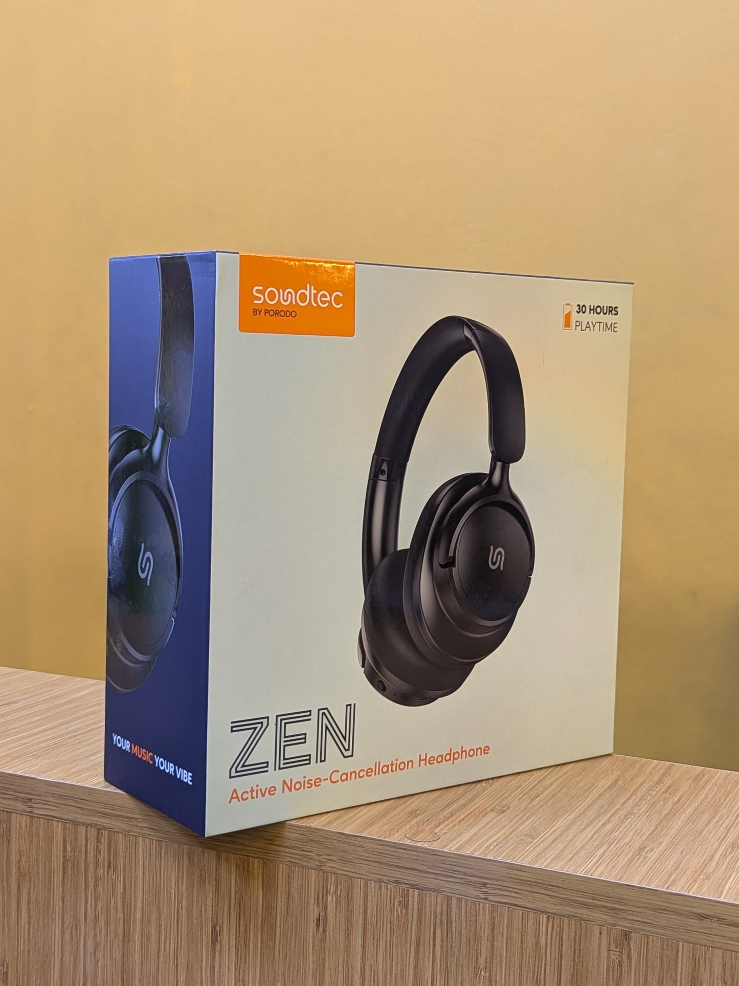 ZEN Active Noise Cancellation headphone Soundtec by PORODO.