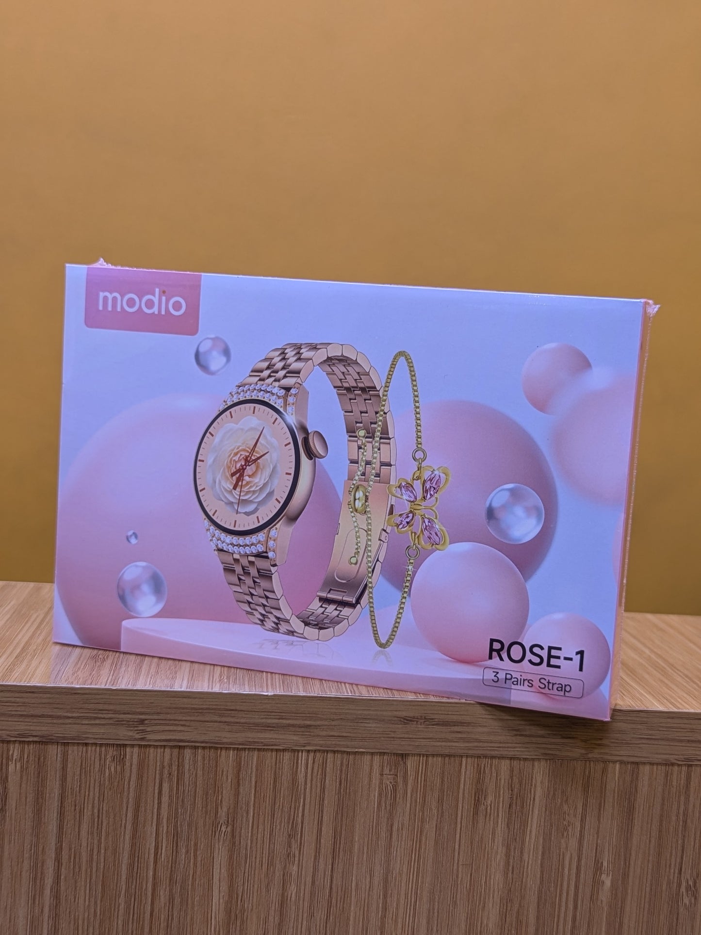 modio ladies SmartWatch ROSE-1 3traps