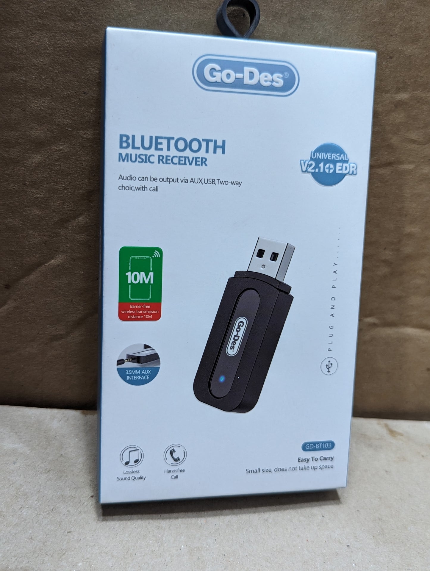 Radio Bluetooth Music Receiver Go-Des: GD-BT103