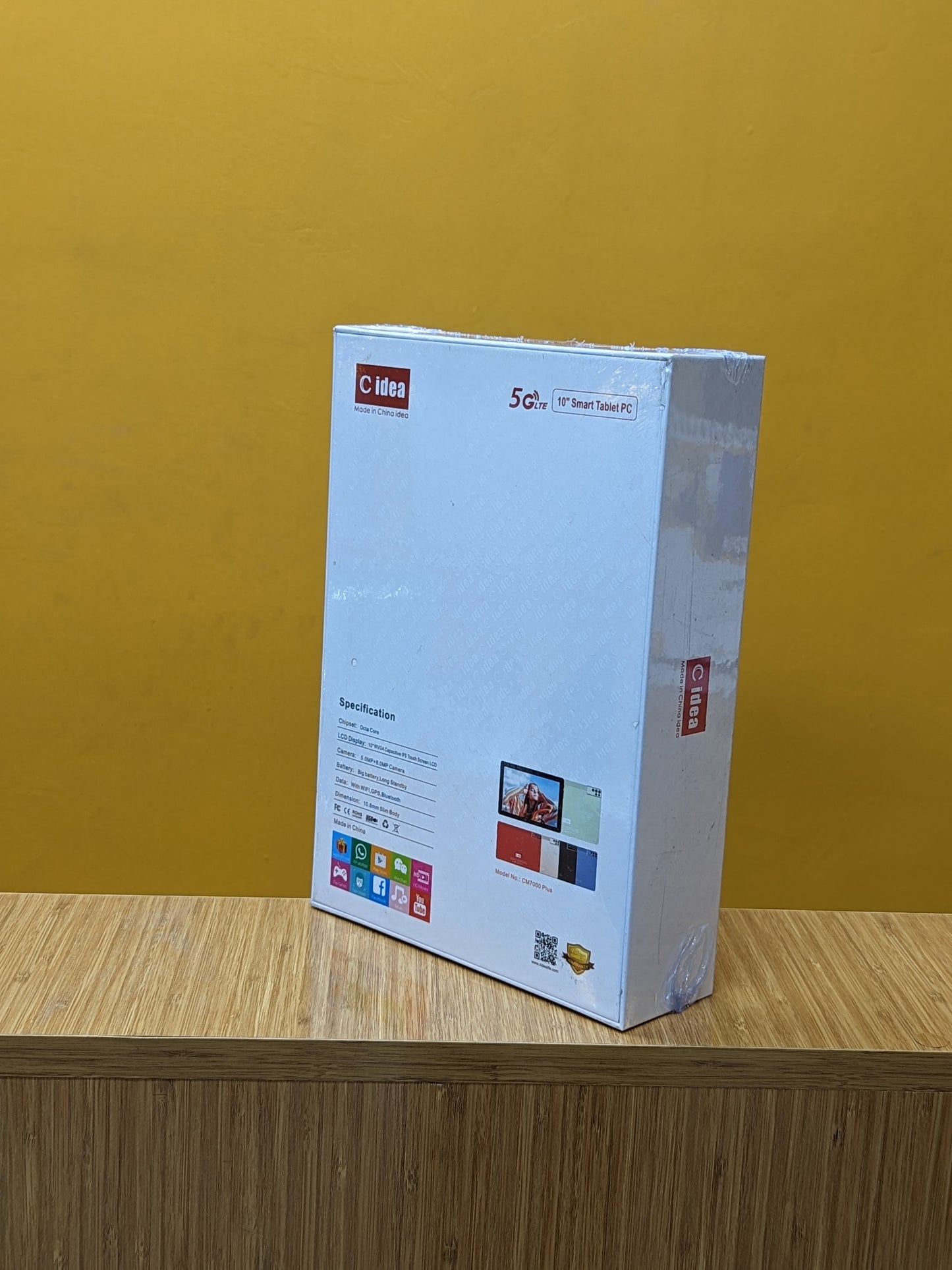 C idea Tablet, Ram 6GB, Storage 256GB LCD Display 10"