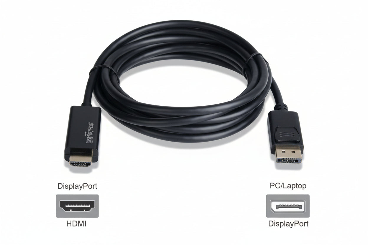 dp to hdmi cable 1.5m