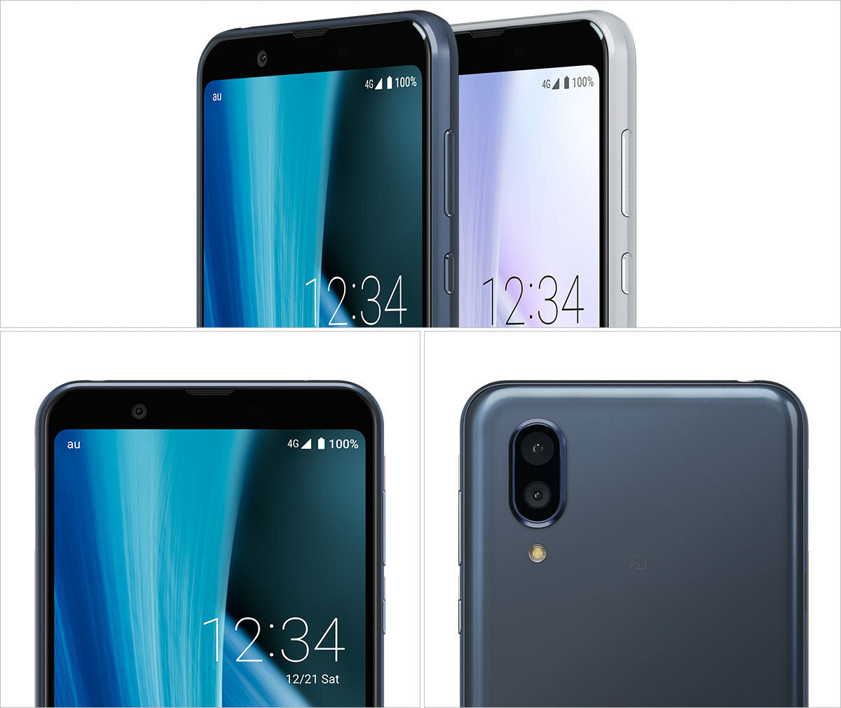 AQOUS SENSE 3 : Ram 4gb Storage 64gb Battery 4000mAh single sim card