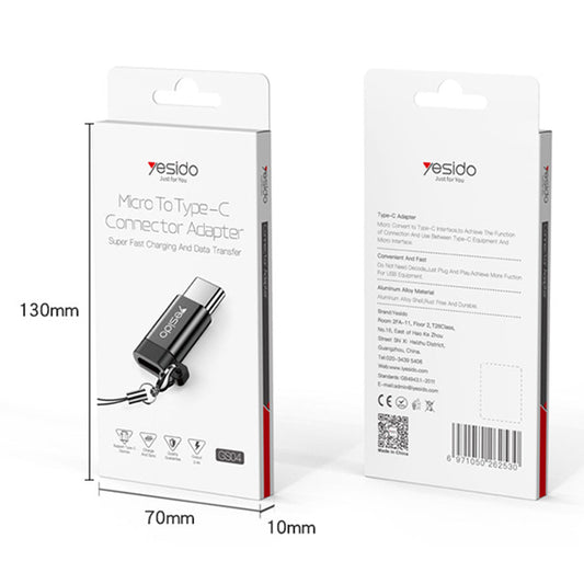Micro to Type-C Connector- Yesido™