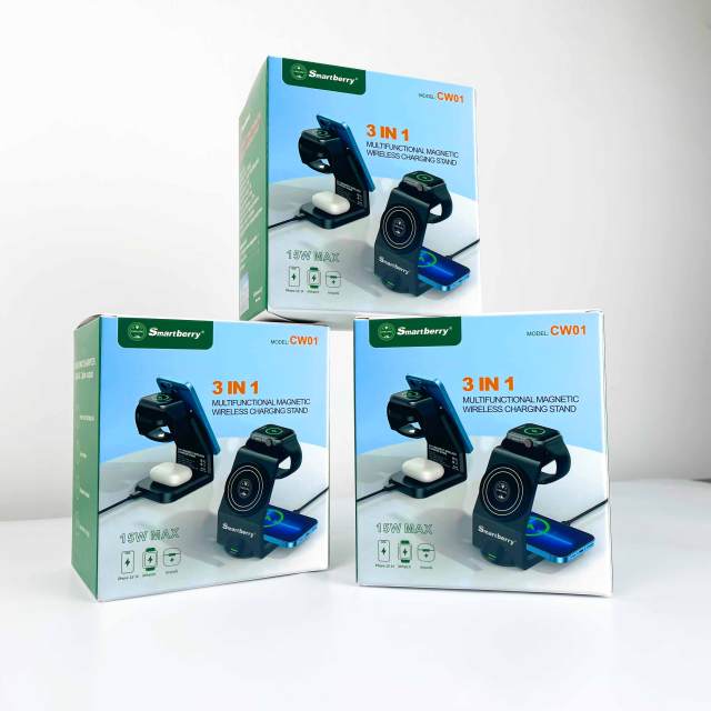 SmartBerry: CW01 Wireless Charger :airpods,mobile phones and smart watches