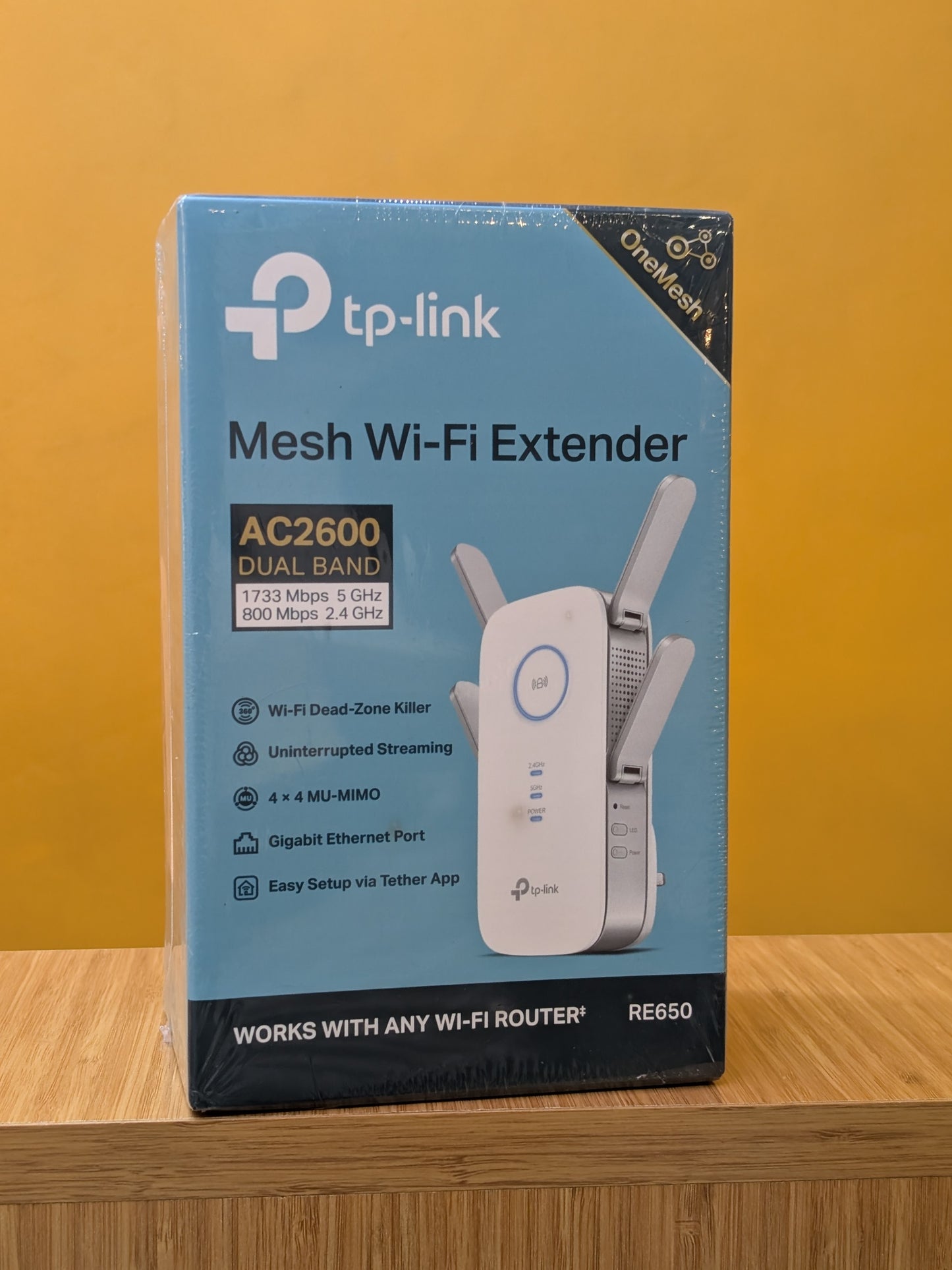 Tp -link Mesh Wi-Fi Extender, AC2600 Dual Band, RE650