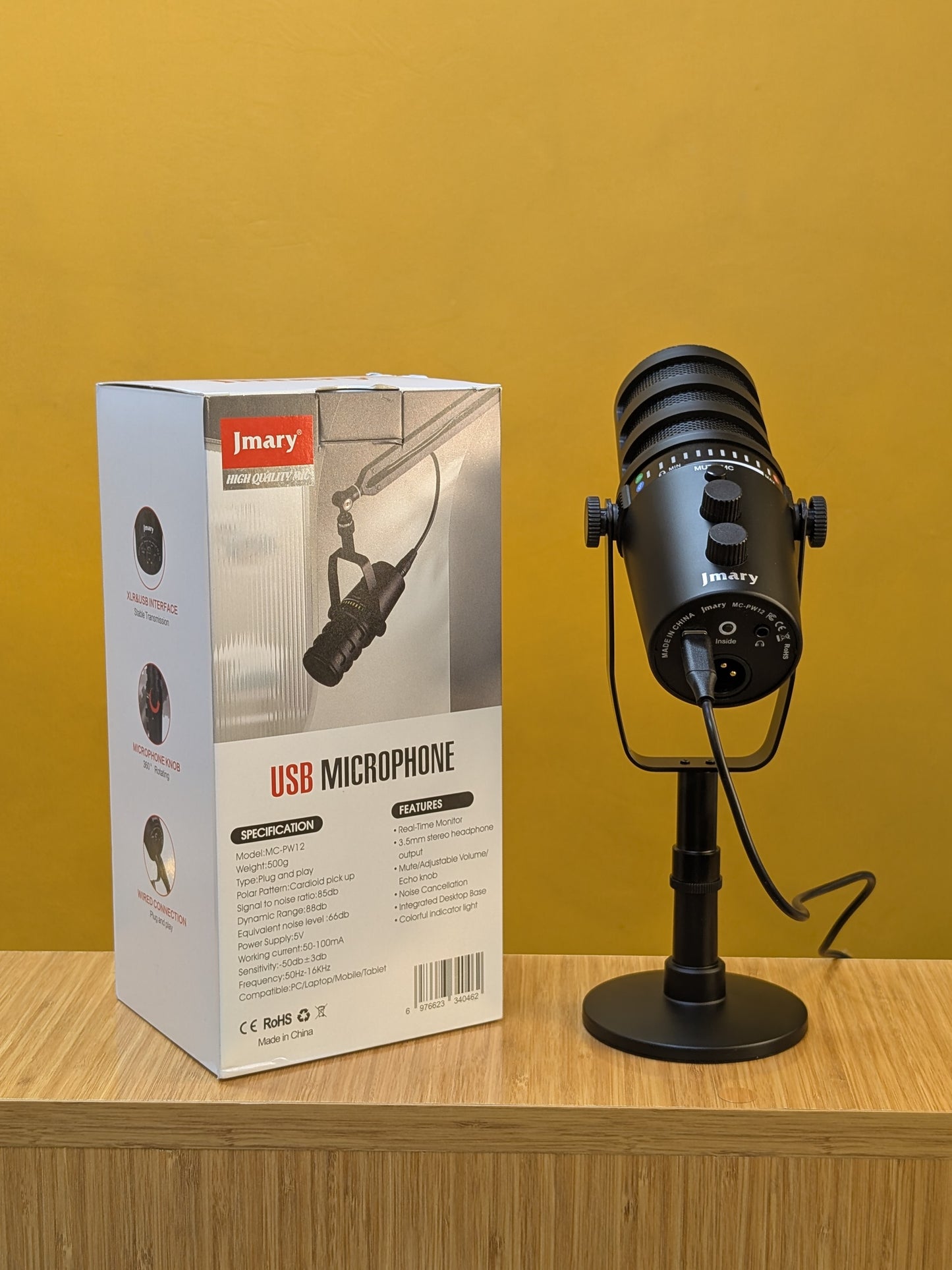 Jmary USB Microphone, MC-PW12