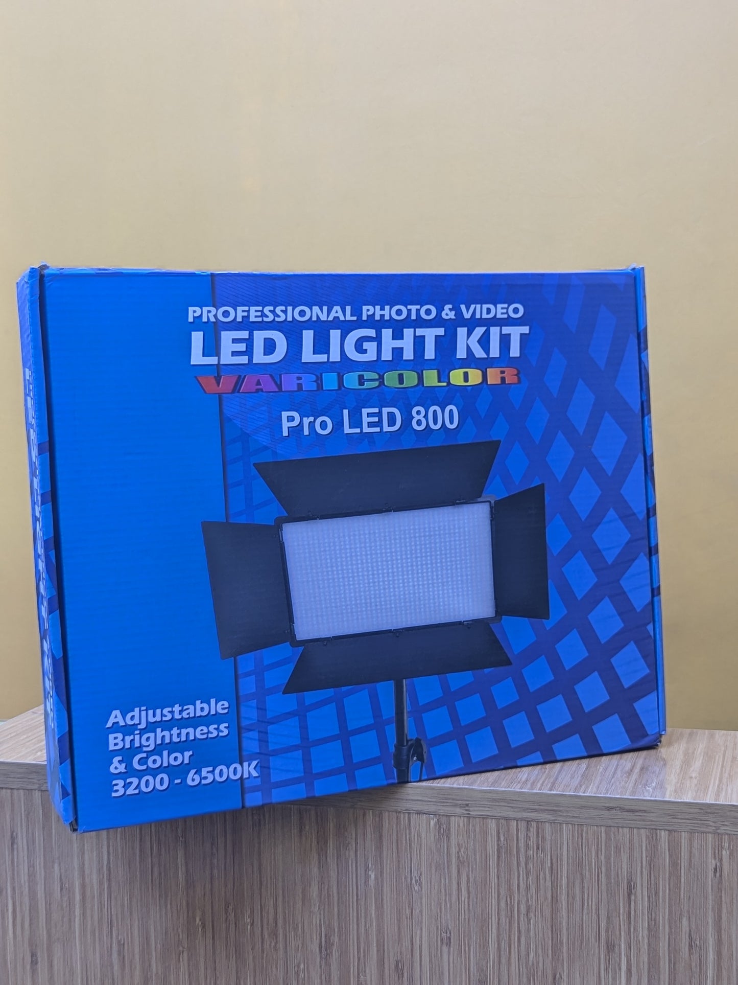 Professional photo & Video LED LIGHT KIT Pro LED 800