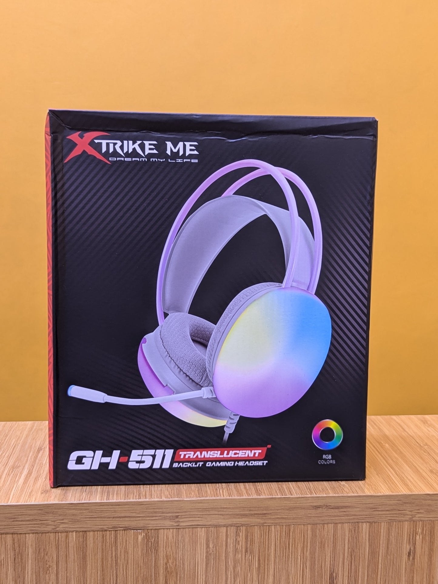EXTRIKE ME Translucent Backlit Gaming headset GH-511