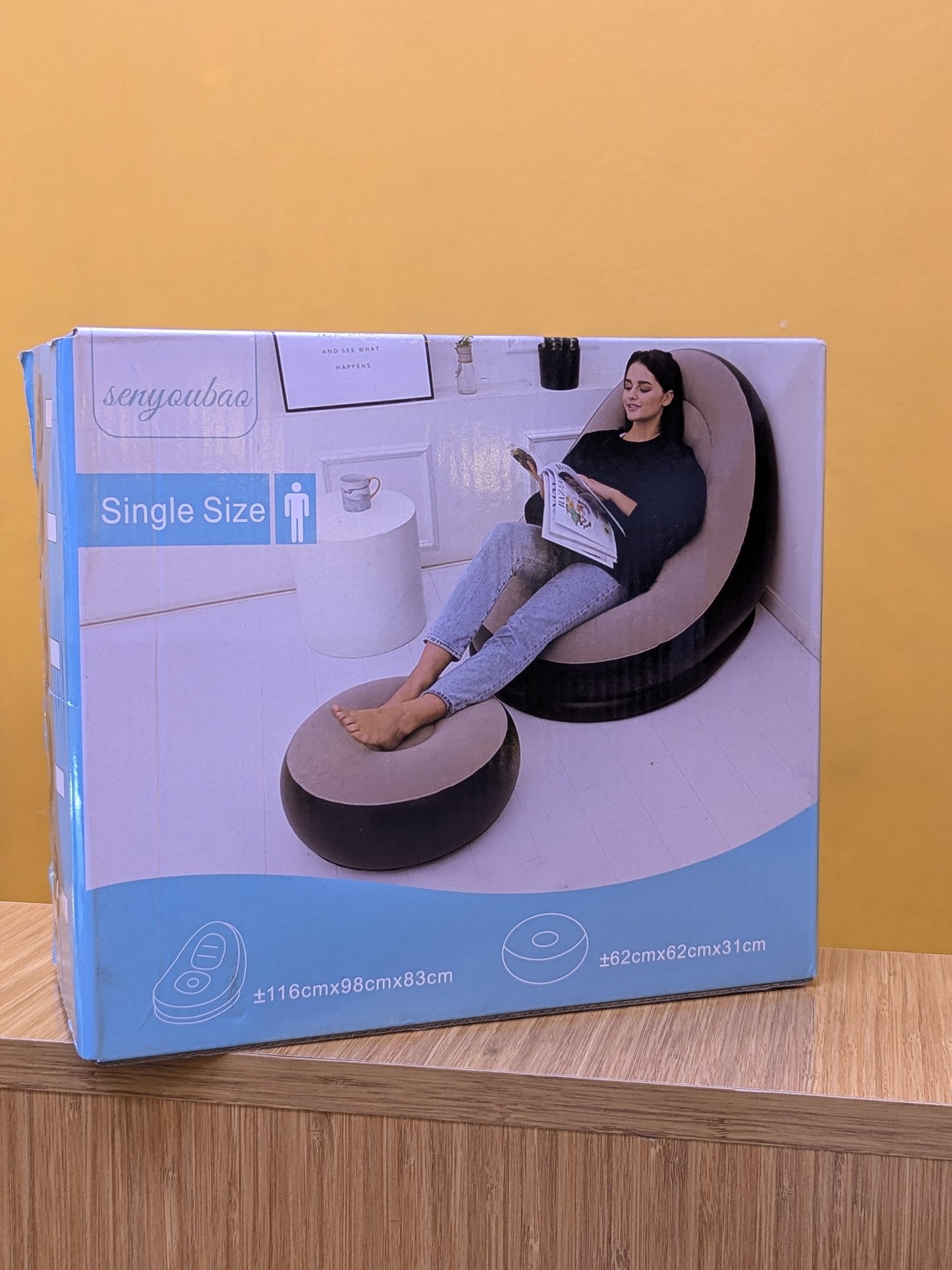 Air Sofa With Its pump