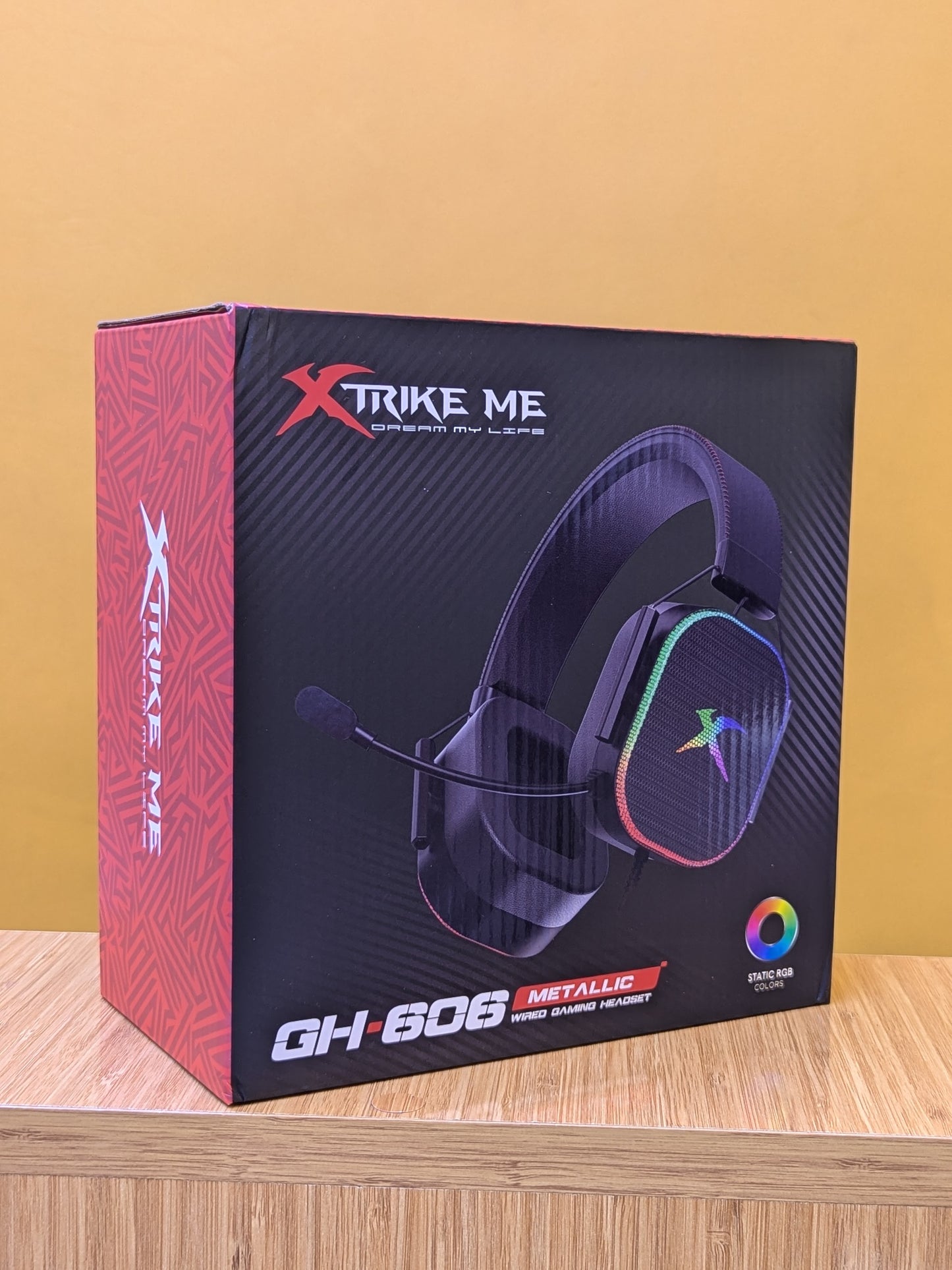 EXTRIKE ME Metalic wired Gaming Headset GH-606