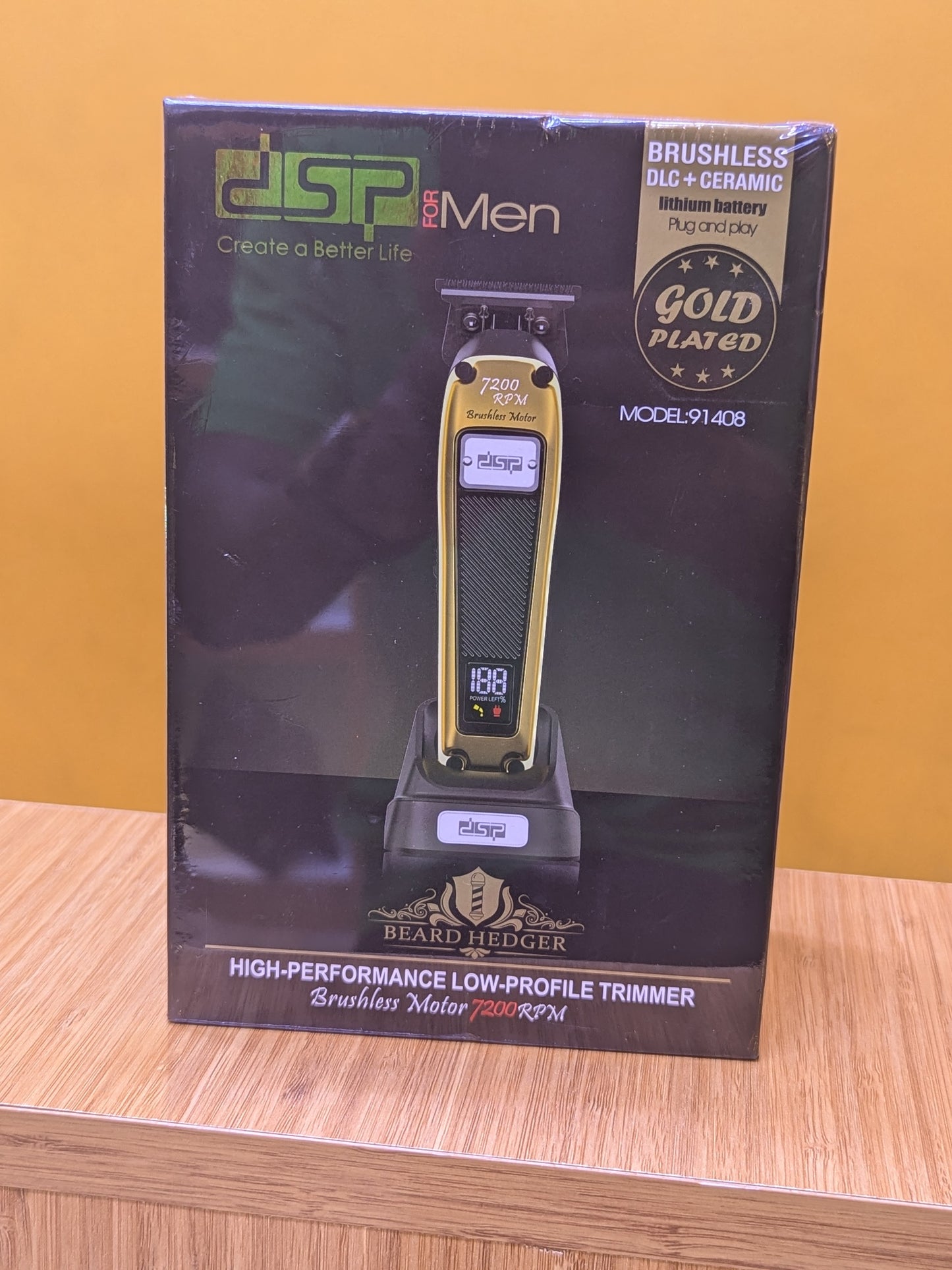 High -Performance Low -Profile Hair Trimmer DSP 91408