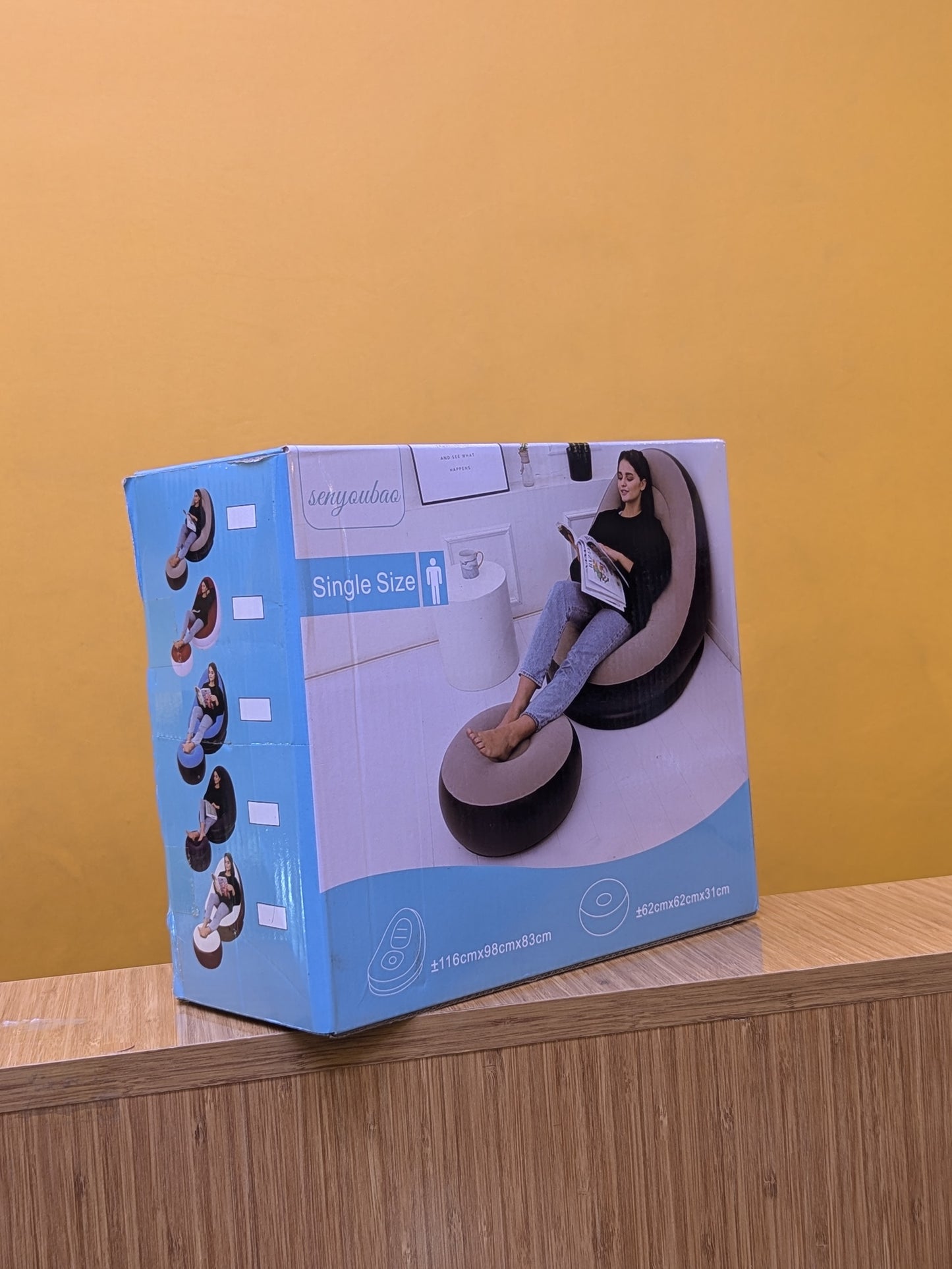 Air Sofa With Its pump