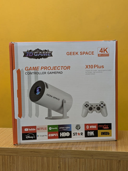 Game Projector GEEK SPACE, X10 Plus, 4K