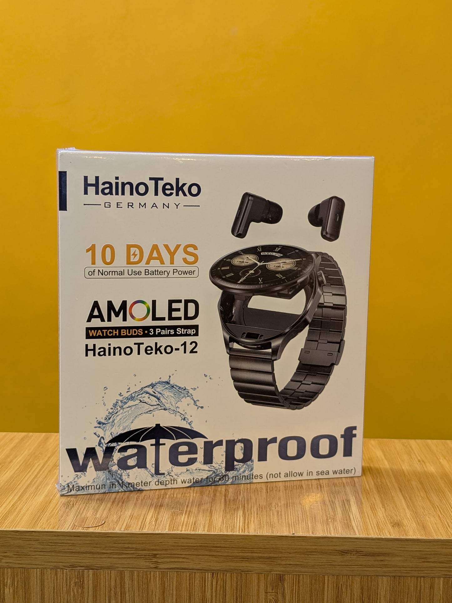 HainoTeko SmartWatch with Buds