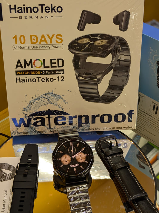 HainoTeko SmartWatch with Buds