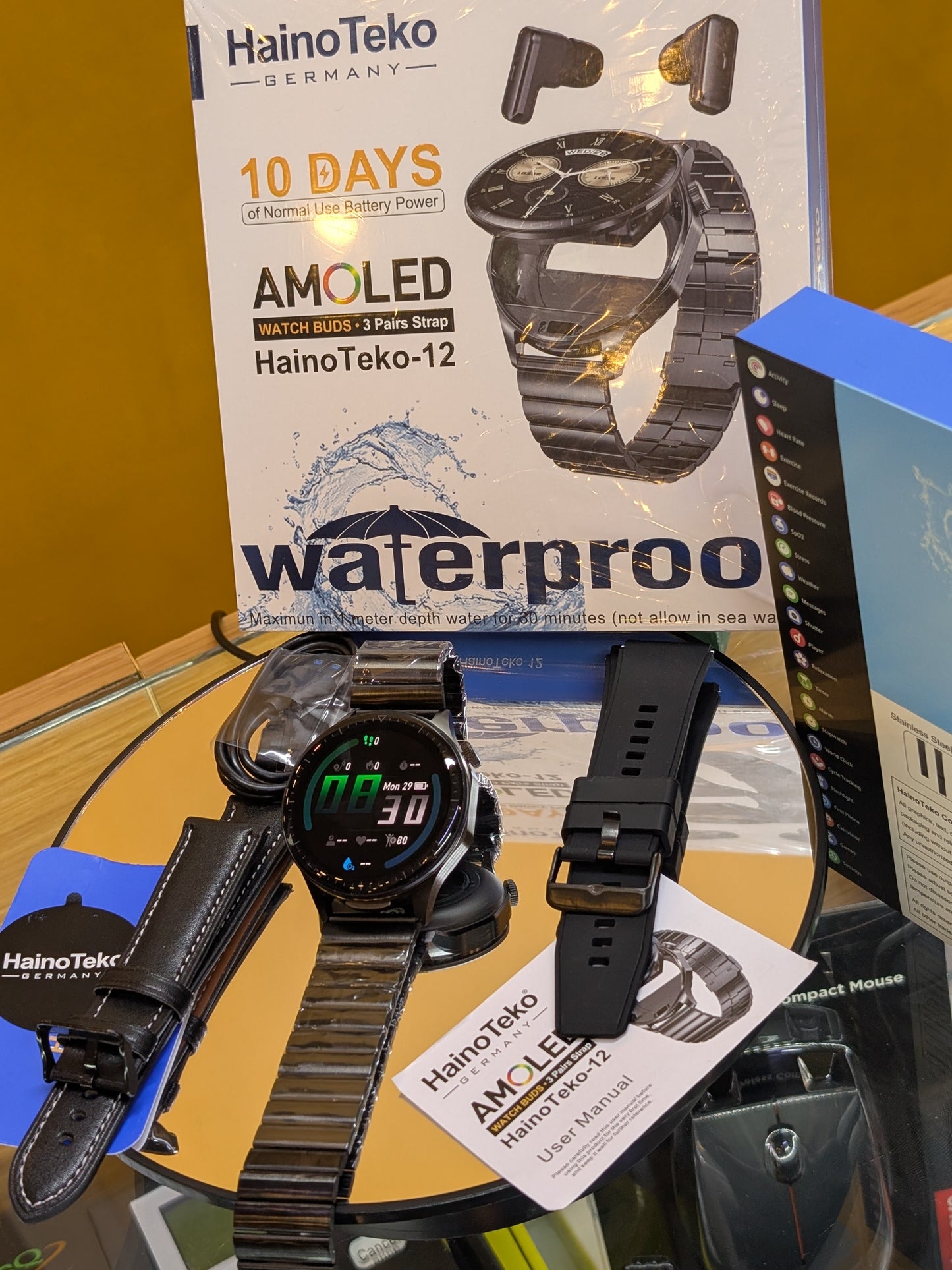 HainoTeko SmartWatch with Buds