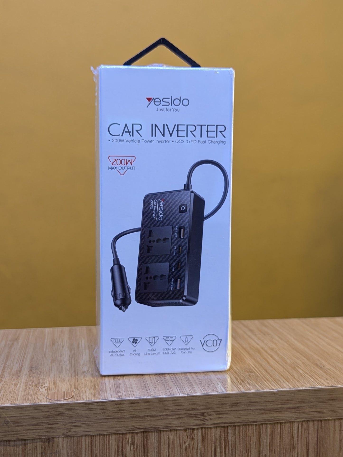 yesido Car Inverter 200W (VC 07)