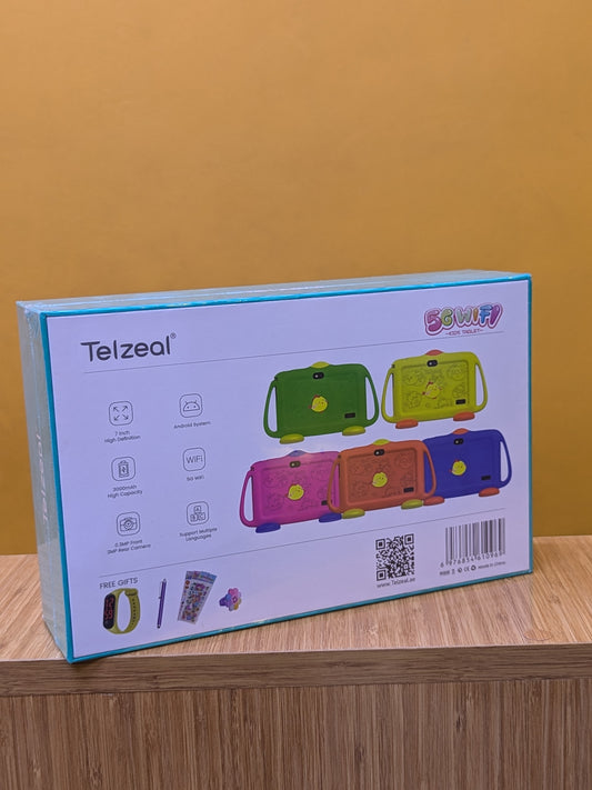 Telzeal Kids tablet P600 Ram6gb Storage 128gb 5G WiFi screen size 7"