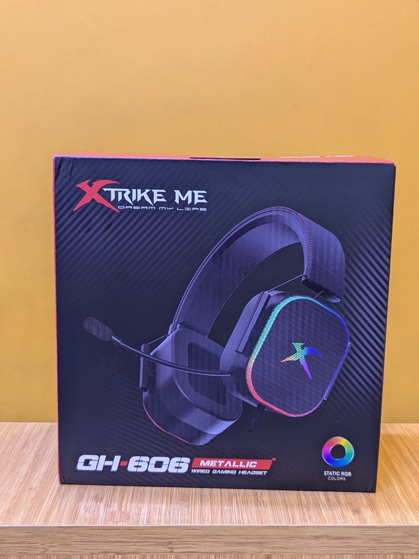 EXTRIKE ME Metalic wired Gaming Headset GH-606