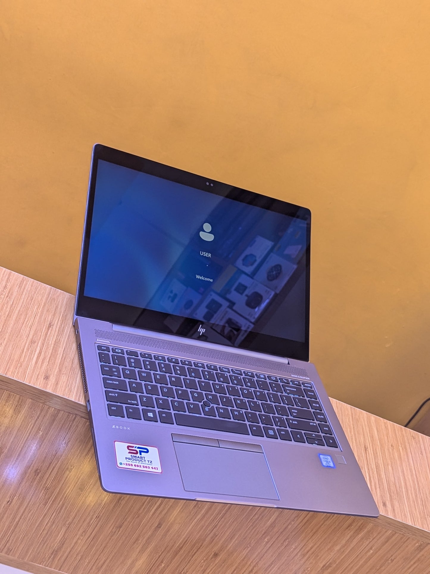Hp Zbook 14U Core i5 ram 16GB SSD 512GB Touchscreen 8th Generation Display size 14"