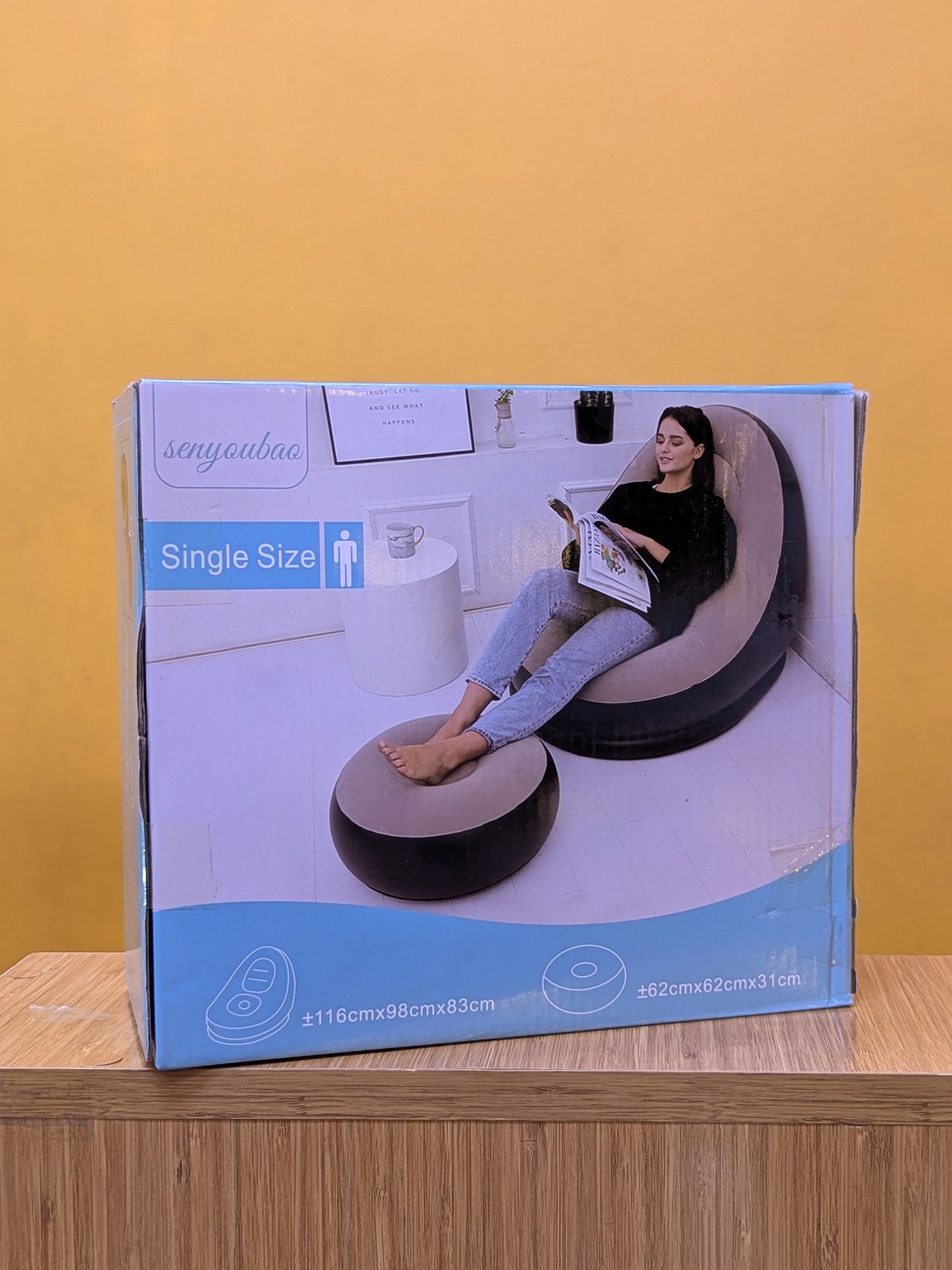 Air Sofa With Its pump