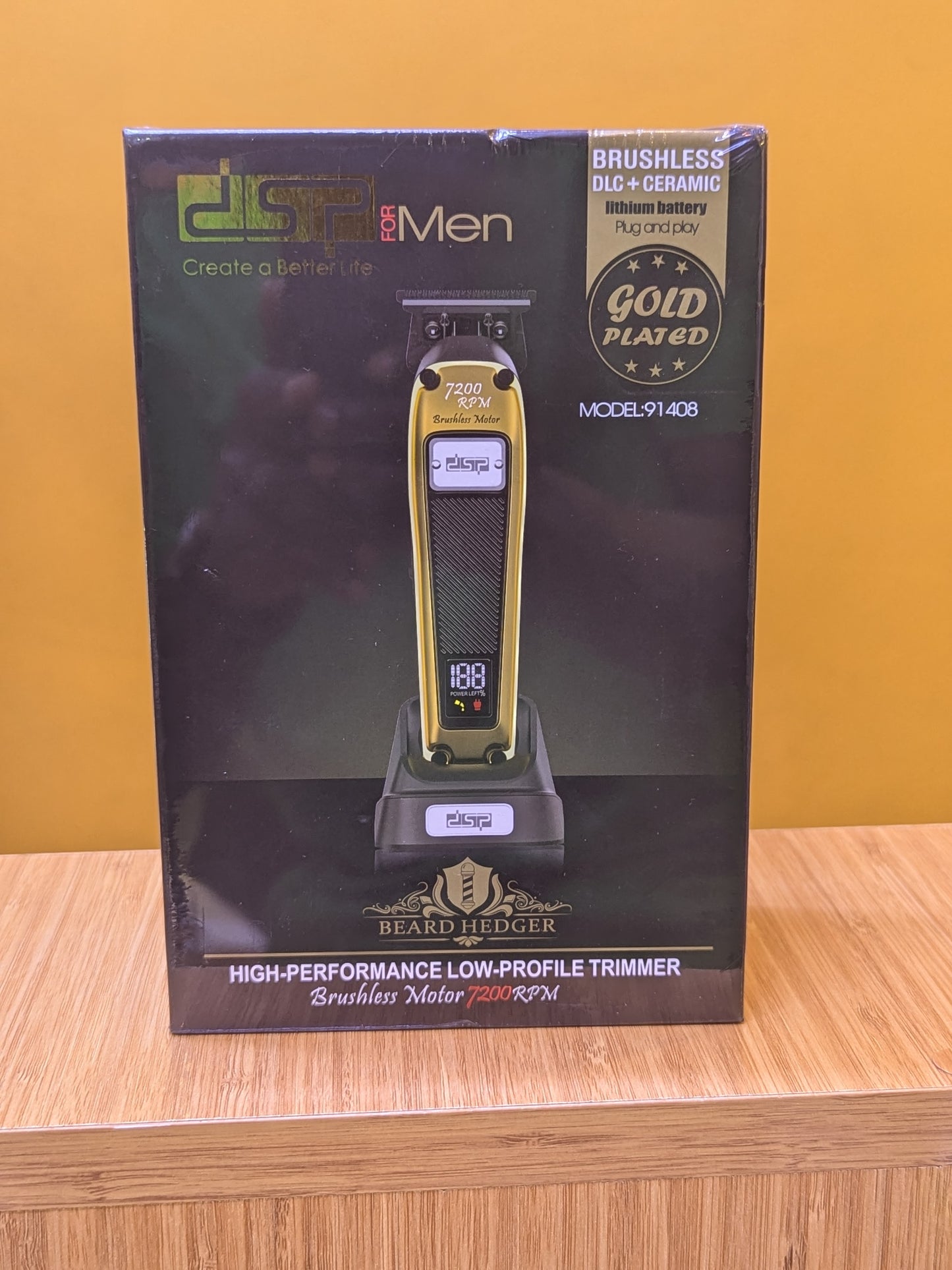 High -Performance Low -Profile Hair Trimmer DSP 91408