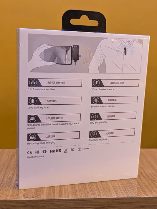 3 in 1 Wireless Micrphone