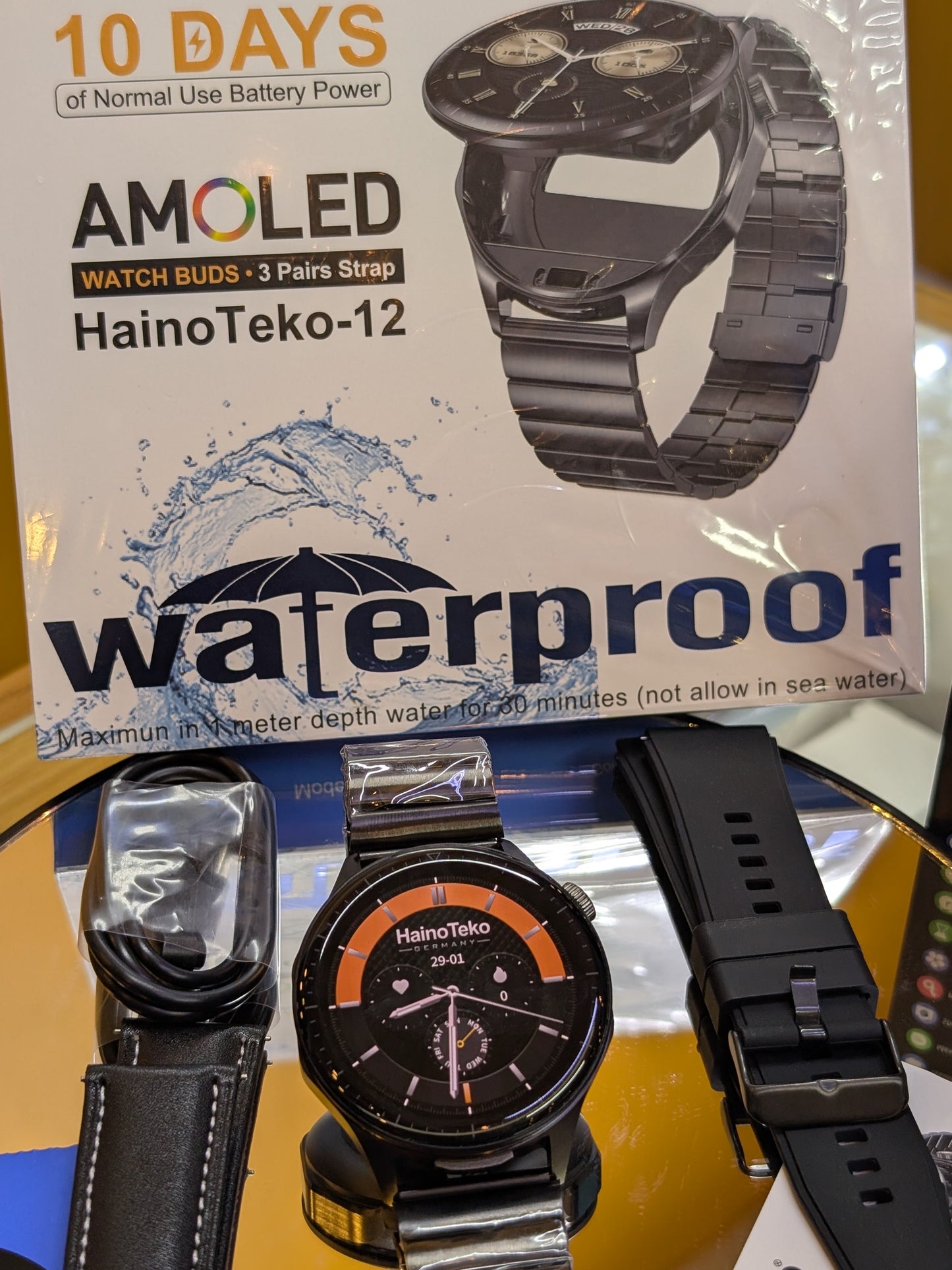 HainoTeko SmartWatch with Buds