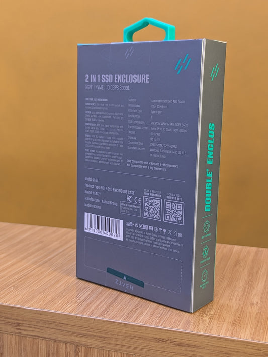2 in 1 SSD Enclosure ZL07