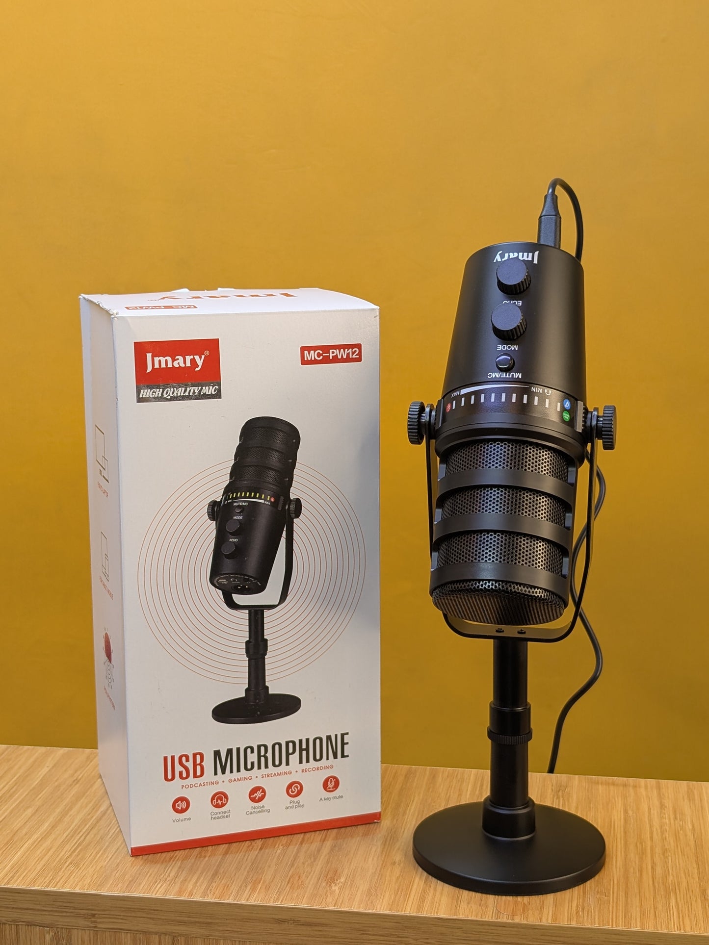 Jmary USB Microphone, MC-PW12