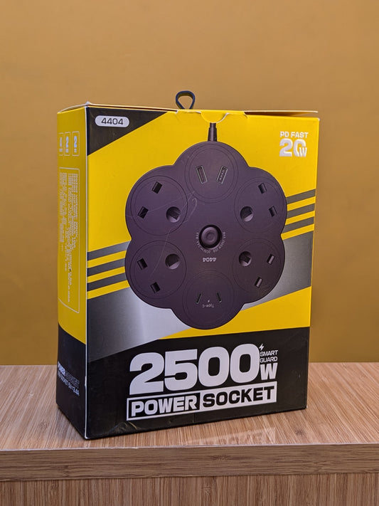 POWER SOCKET 2500W With PD Fast Charging