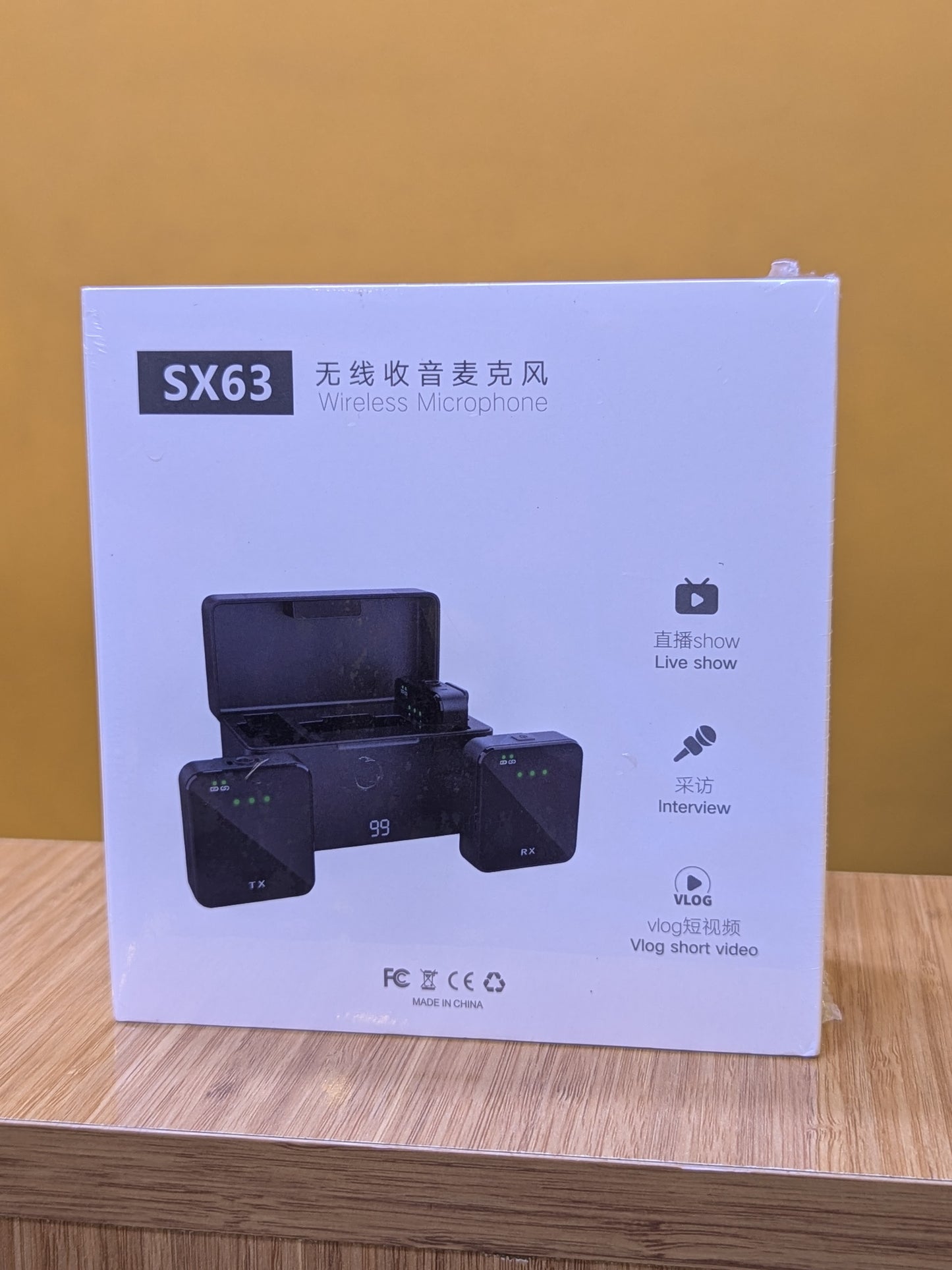Wireless Microphone SX63