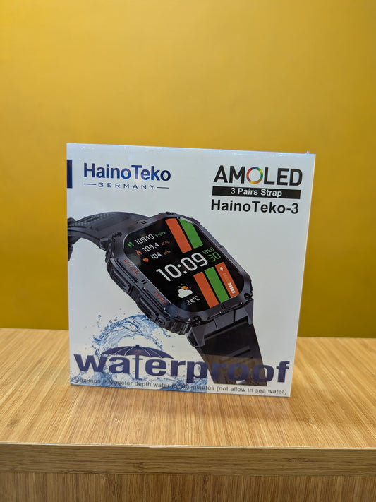 HainoTeko SmartWatch (Waterptroof), AMOLED