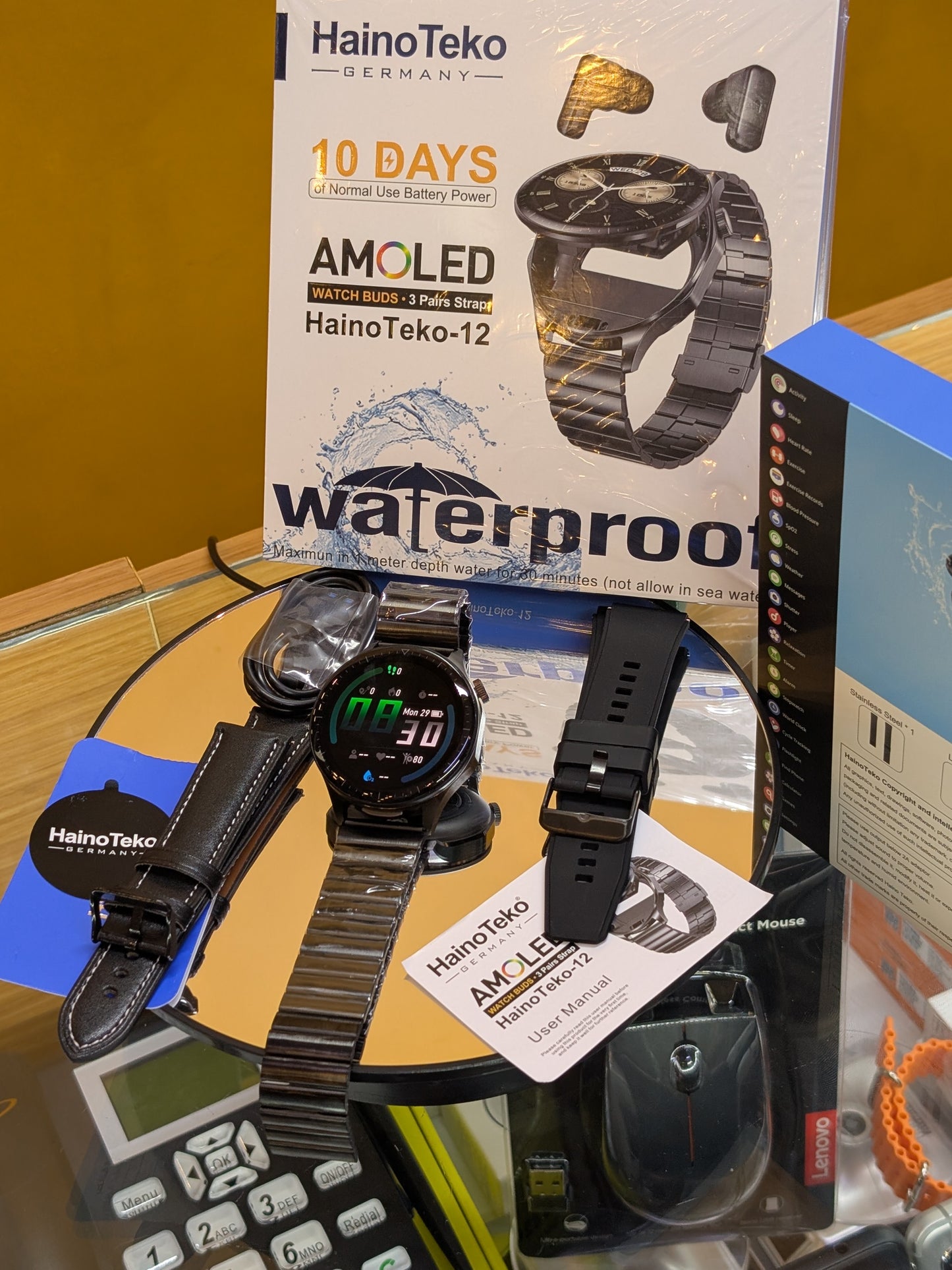 HainoTeko SmartWatch with Buds