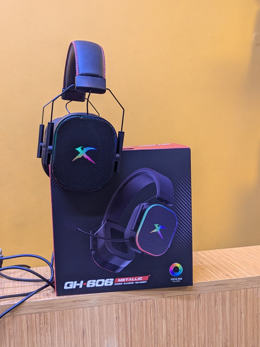 EXTRIKE ME Metalic wired Gaming Headset GH-606