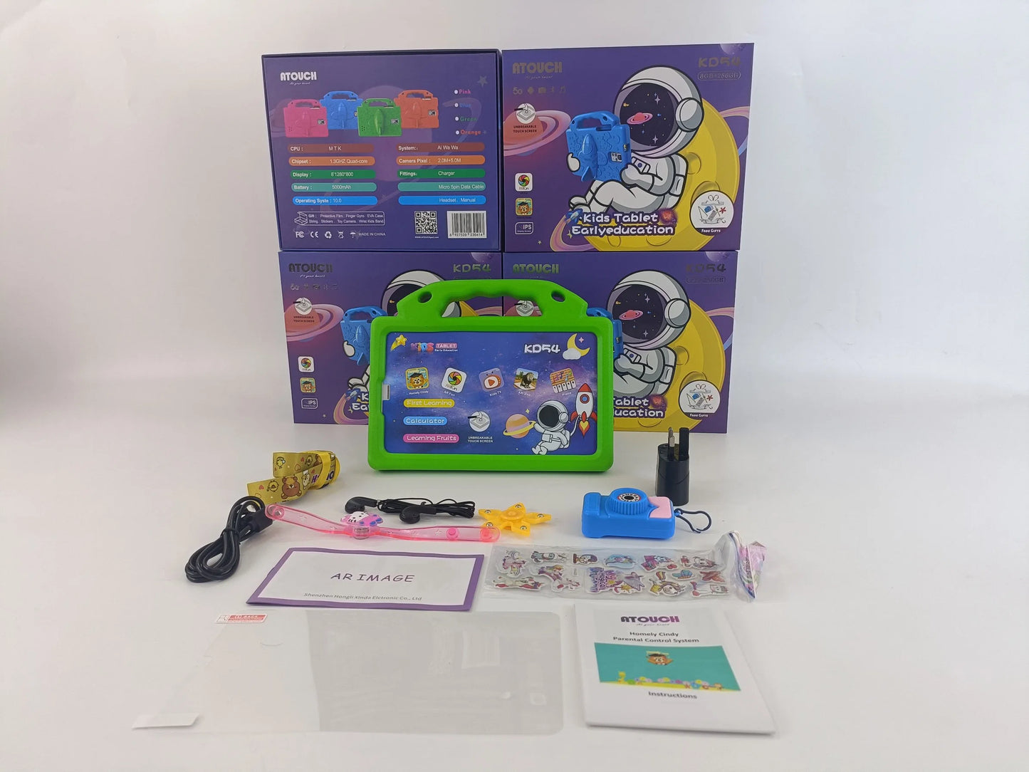 Atouch KD54 Kids Tablet 8GB RAM + 256GB ROM