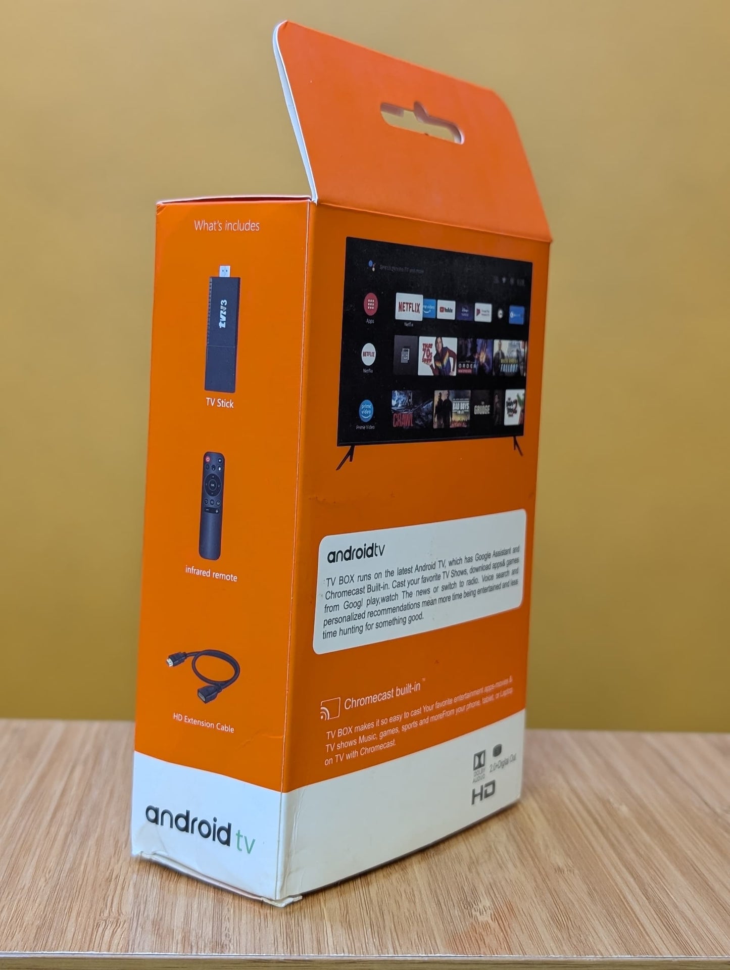 ANDROID TV STICK  | RAM 8GB STORAGE 128GB