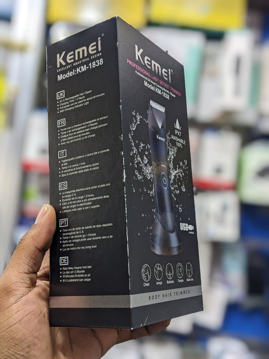 Professional Lady Secret Trimmer High Battery capacity, USB charging, Safe Materials, Washable.