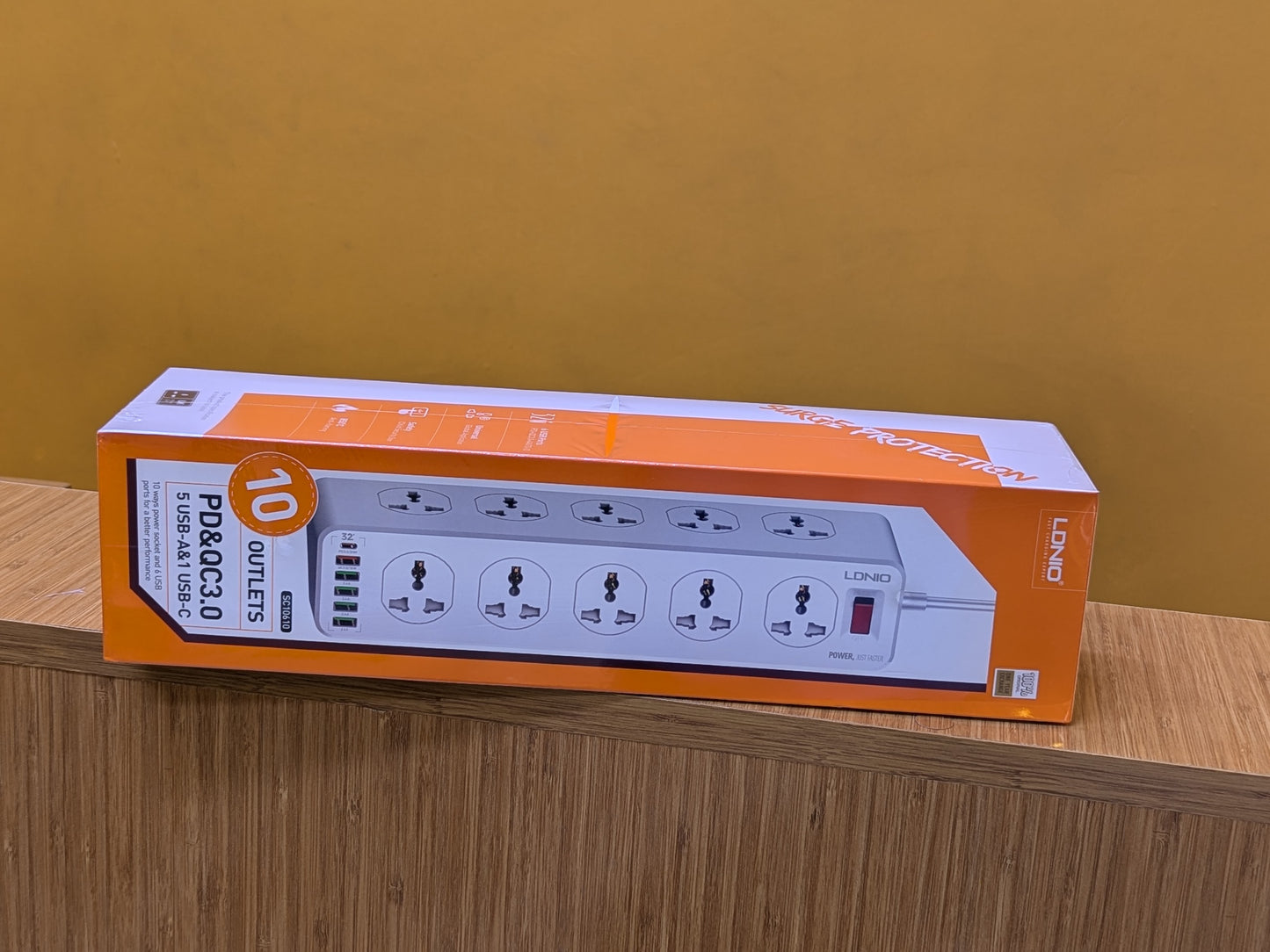 LDNIO; Surge Protection Extension Cable